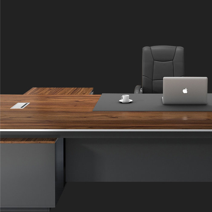 Hokku Designs Amiyr 4 Piece Rectangle Computer Desk Office Set with